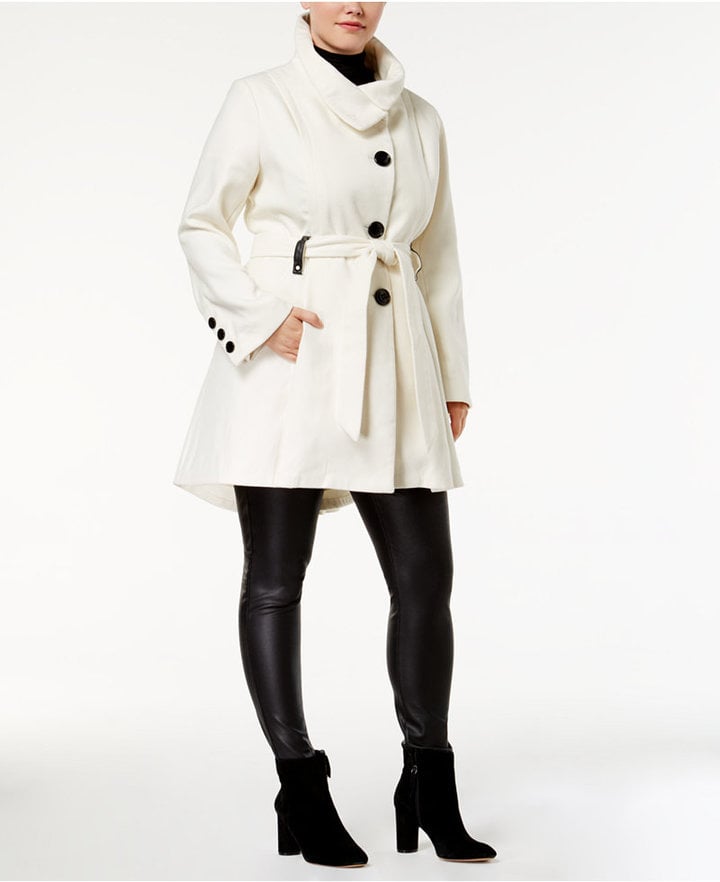 Madden Girl Stand-Collar Walker Coat