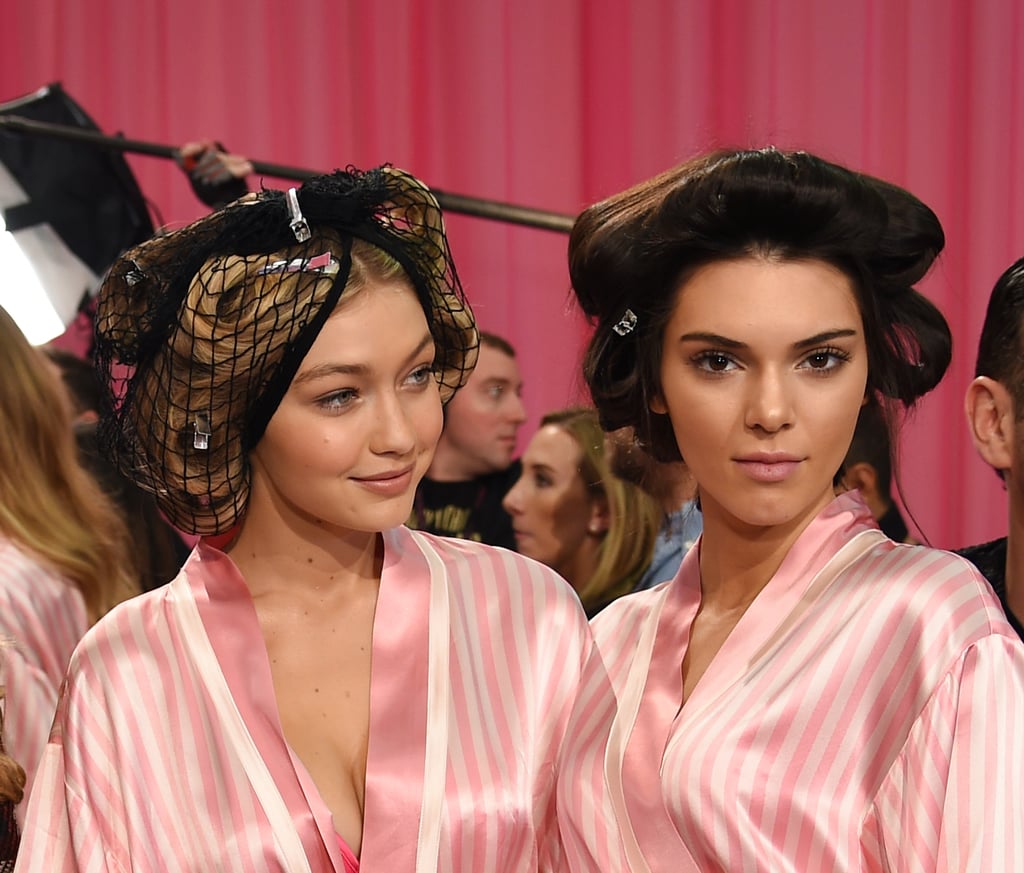 Gigi Hadid and Kendall Jenner Victoria's Secret Fashion Show POPSUGAR