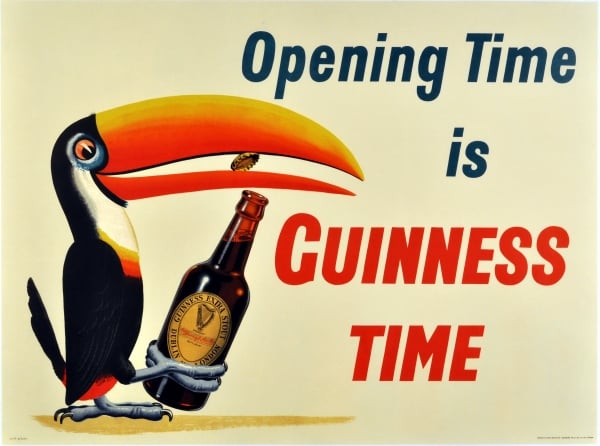 Opening time, closing time — isn't Guinness time all the time?