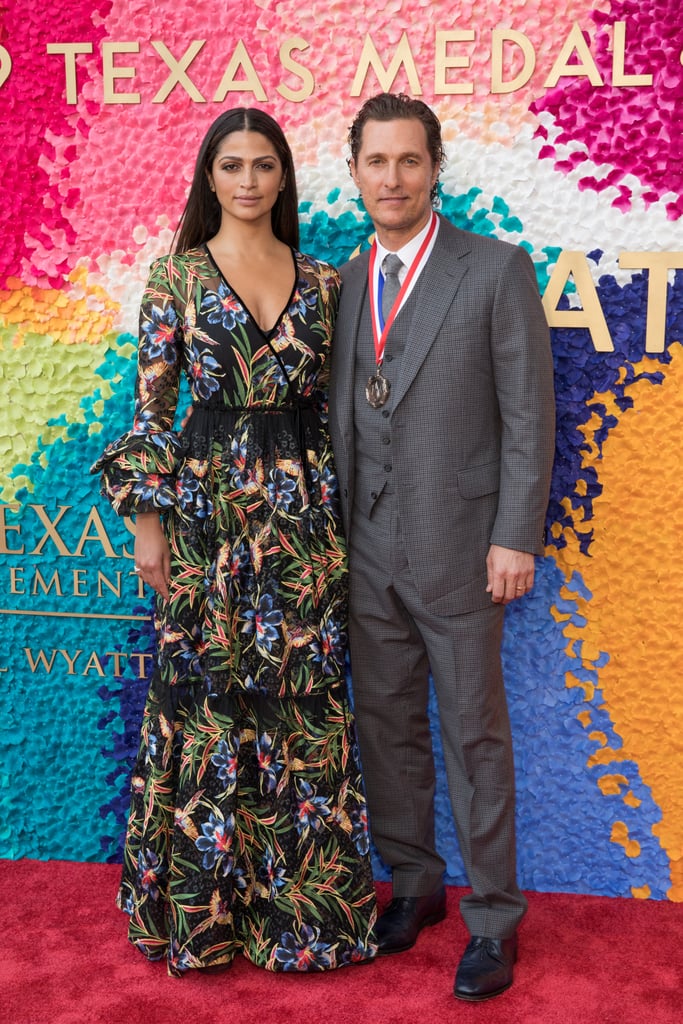 Matthew McConaughey and His Family at Texas Medal of Art