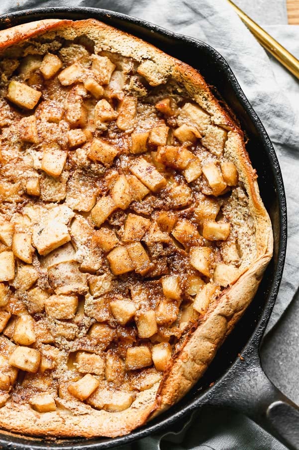 Caramel Apple Clafoutis