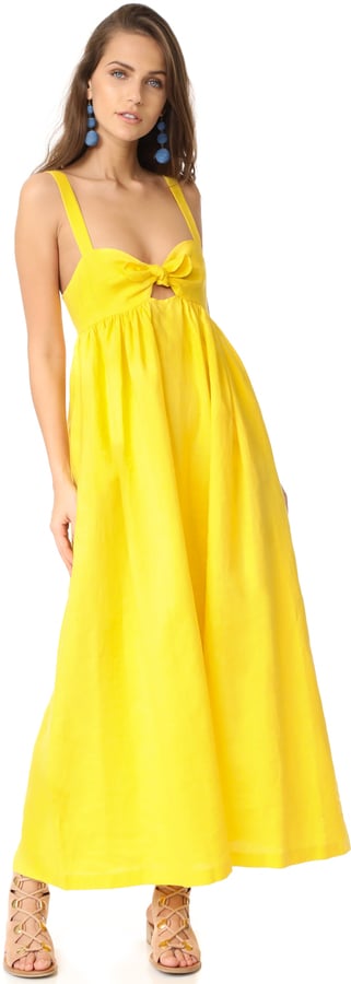 Yellow Dresses on the Runway Spring 2018 POPSUGAR Fashion