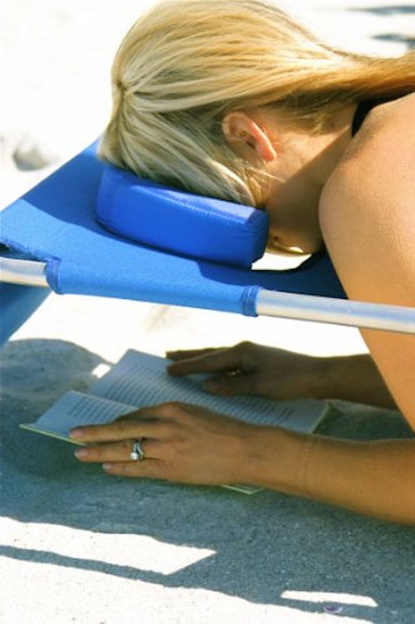 Beach Chair With a Face Hole POPSUGAR Smart Living UK
