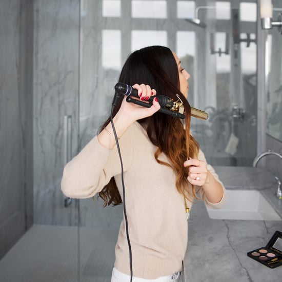 How to Curl Hair Using Tampons