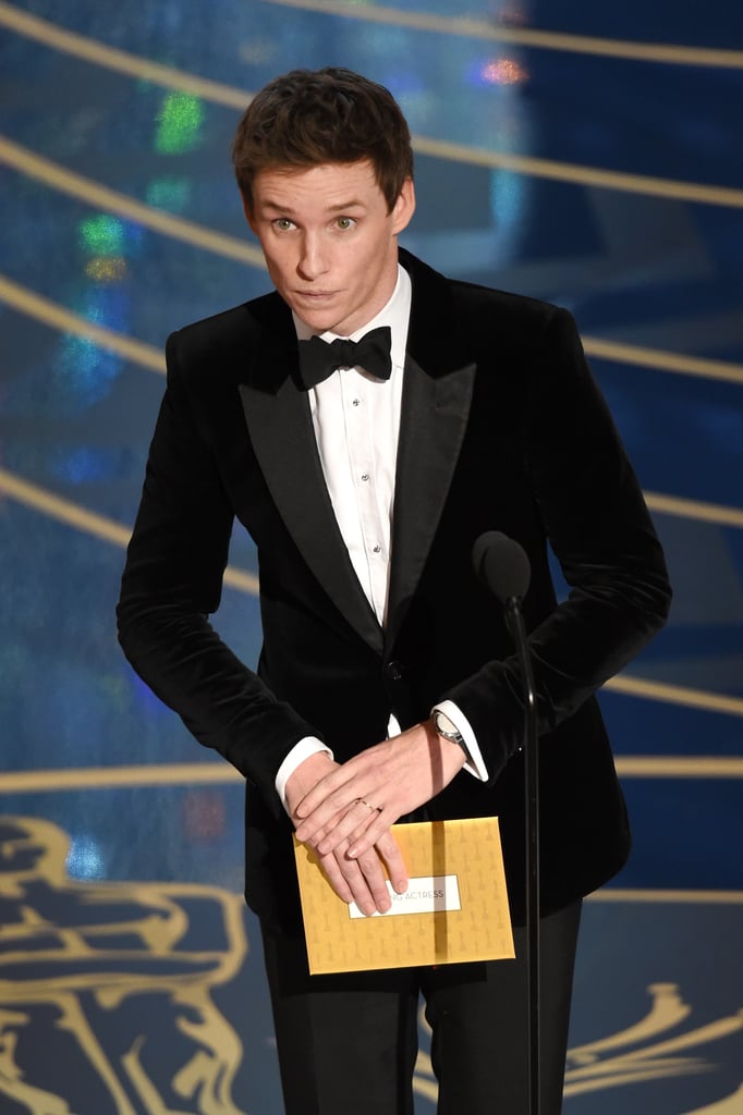 Eddie Redmayne at the Oscars 2016