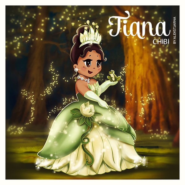 Disney Tiana Chibi
