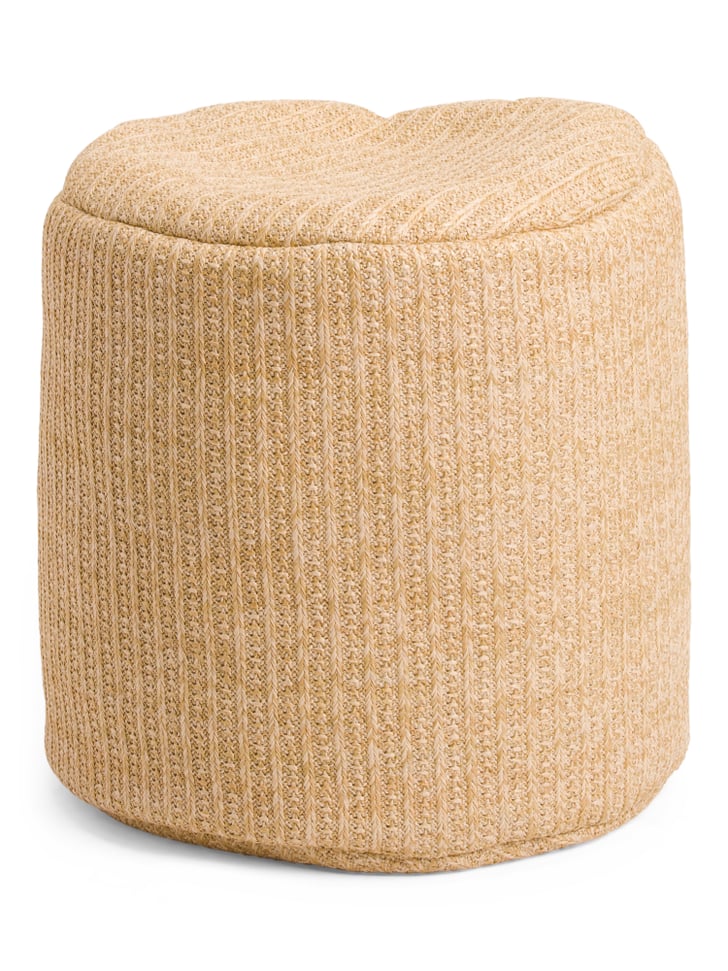 Indoor Outdoor Woven Pouf Cheap TJ Maxx Outdoor Furniture and Decor 2019 POPSUGAR Home UK