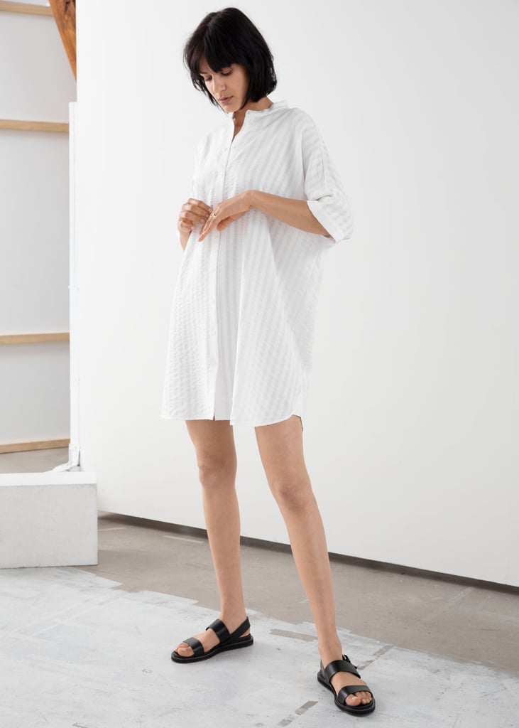 & Other Stories Oversized Shirt Dress