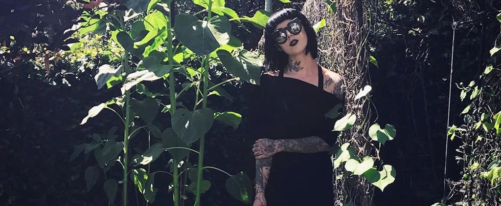 Kat Von D's All-Black Flower Garden Is Magical AF