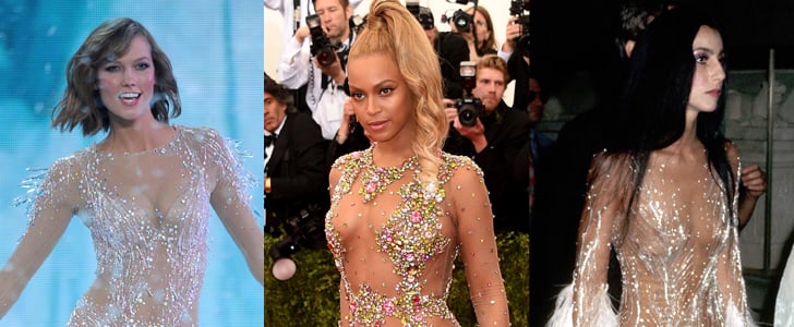 Sheer Dresses and Bodysuits on the Red Carpet