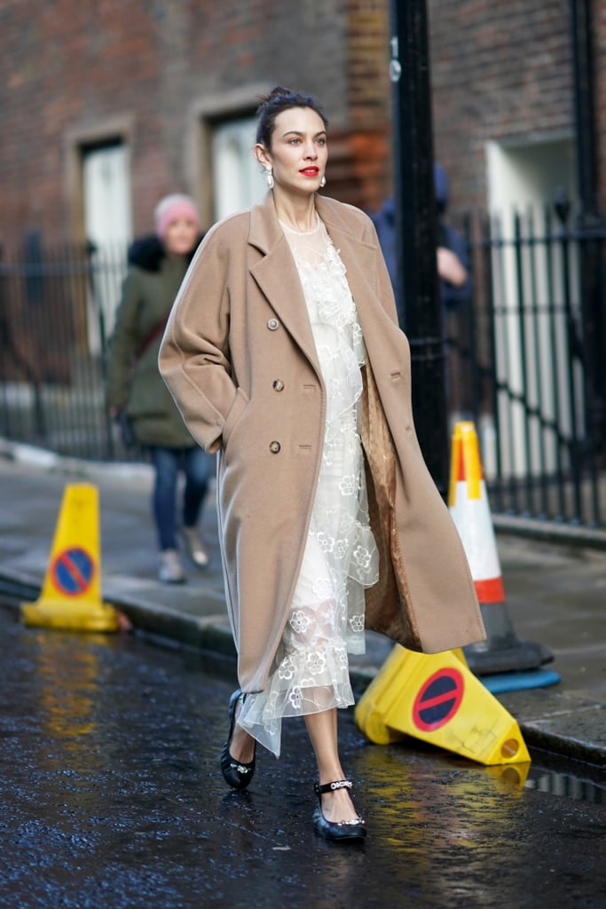 Alexa Chung's Street Style at London Fashion Week