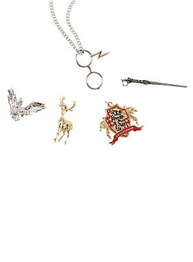 Harry Potter Gryffindor Multicharm Necklace
