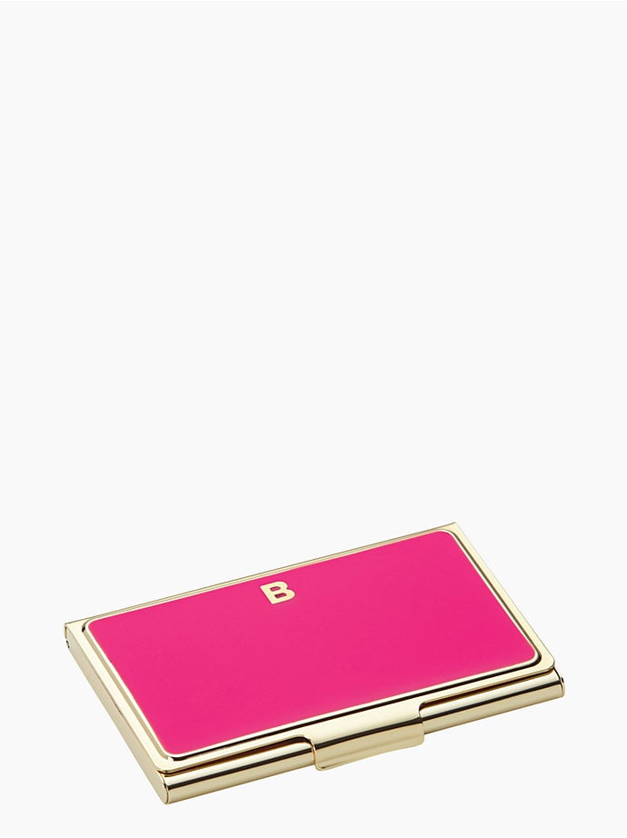 Kate Spade New York Business Card Holder ($30)
"Whether you're just starting out or you're a seasoned vet in the work world, a bright, beautiful business card holder is the perfect way to convey how professional and put-together you are." — KE