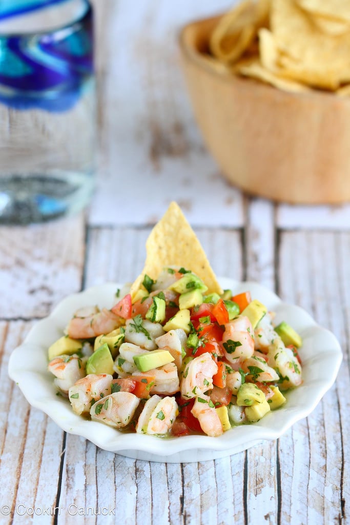 Tequila-Spiked Shrimp Ceviche