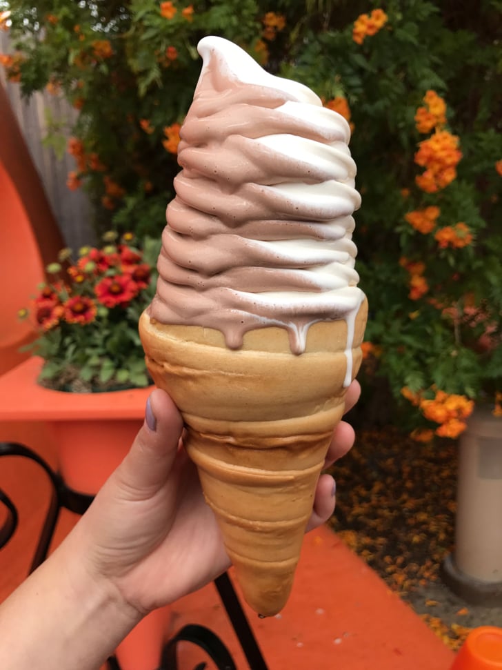 Disneyland S Cozy Cone Ice Cream Hack Popsugar Food