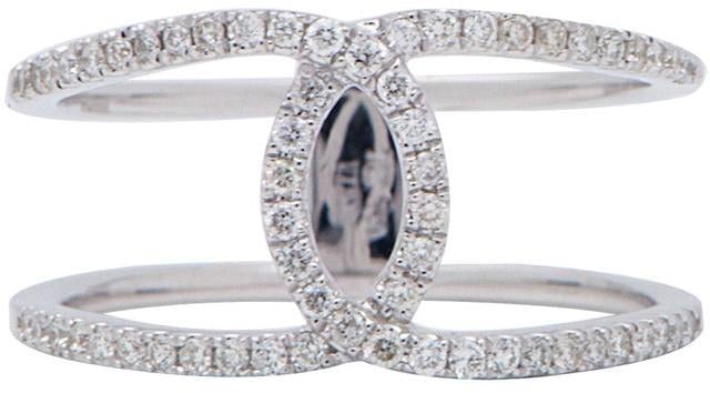 Ice Double Band Diamond Ring