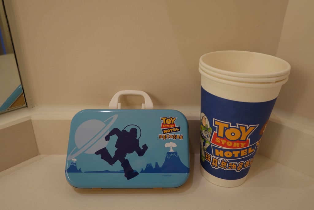 If you're staying at Toy Story Hotel, be sure to swipe everything.