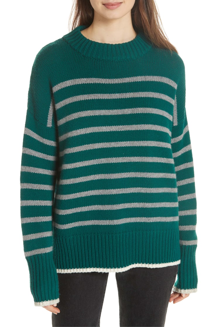 La Ligne Marin Wool & Cashmere Sweater Best Striped Sweaters