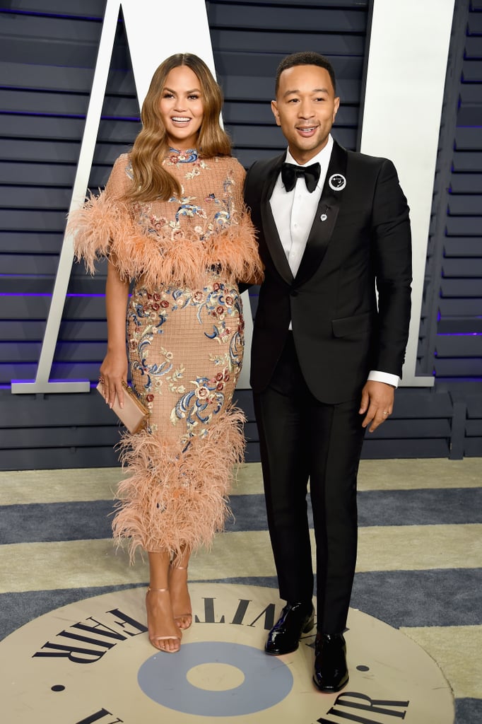 Chrissy Teigen and John Legend at 2019 Oscars Afterparty