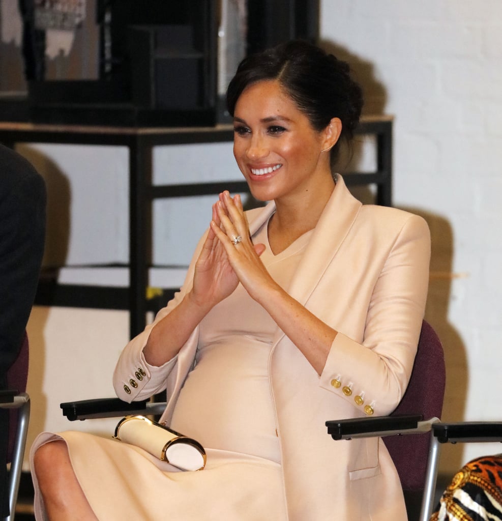 Meghan Markle Visits the National Theatre January 2019 POPSUGAR