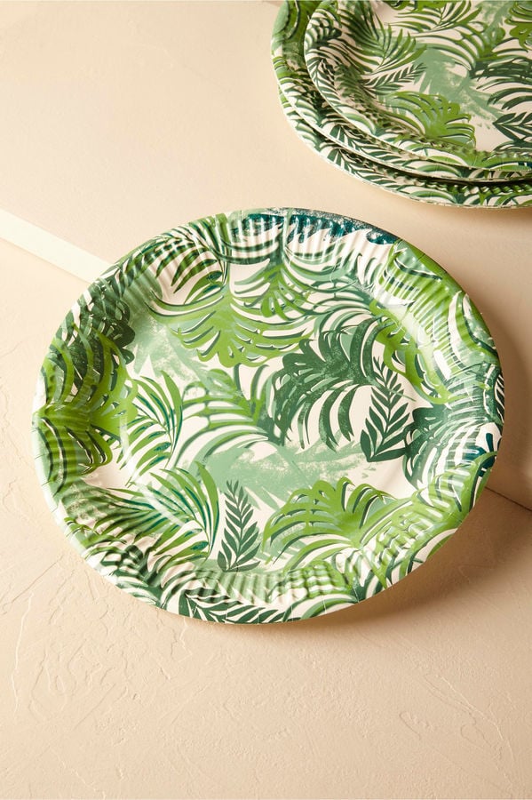 BHLDN Tropical Palms Paper Plates