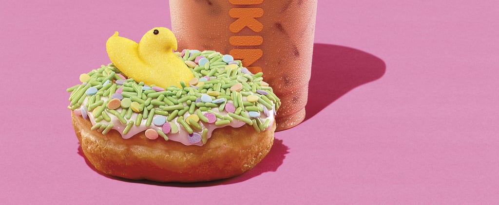 Dunkin' Donuts Peeps Flavored Donuts and Coffee April 2019