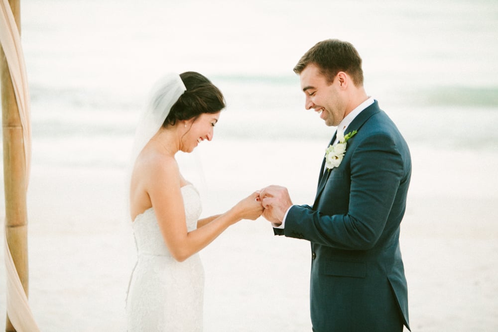 Tulum Mexico Beach Wedding