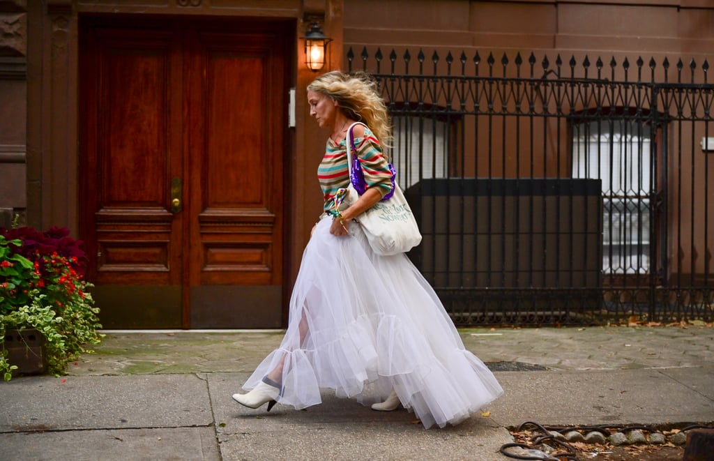 Carrie's Sparkly Fendi Bag in And Just Like That