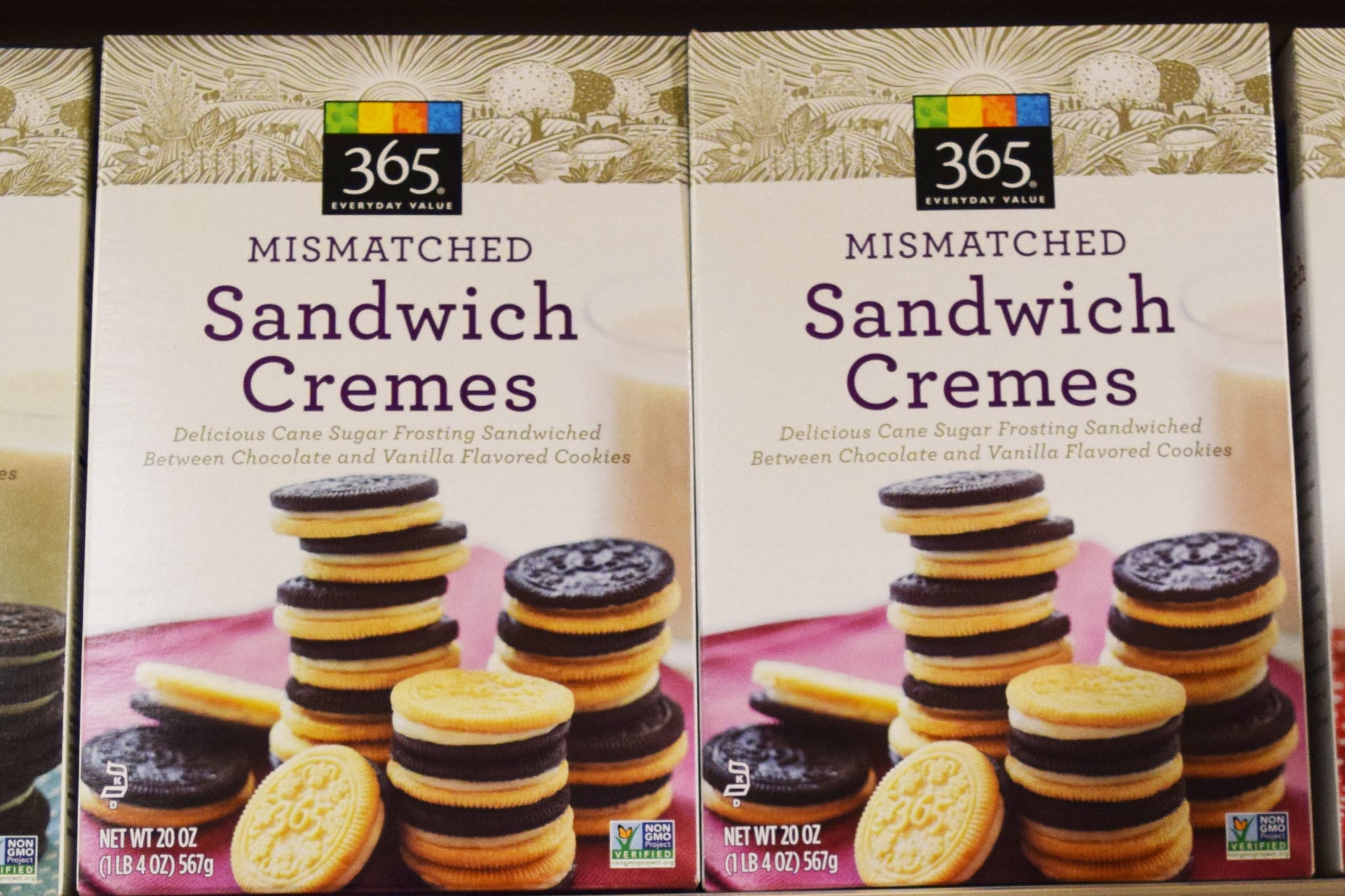 365 Sandwich Crèmes ($3)