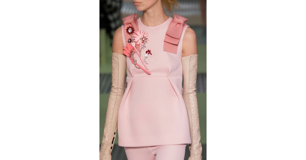 Prada Fall 2015 | Brooches Trend Fall 2015 | POPSUGAR Fashion Photo 2