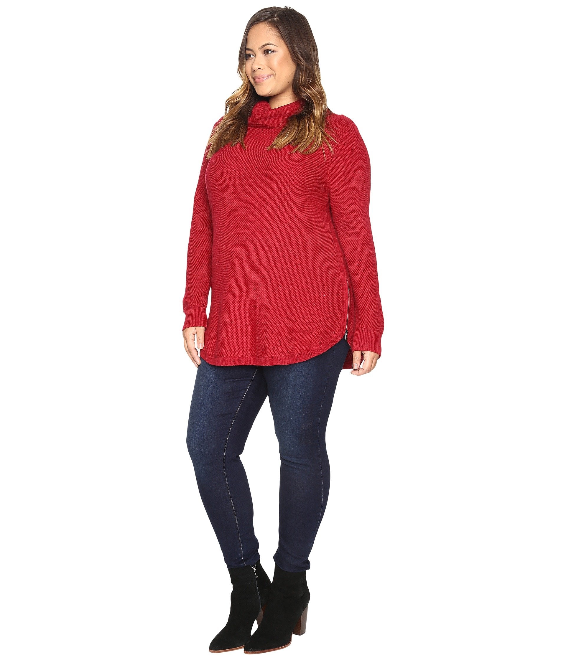 Lucky Brand Side Zip Turtleneck Thanks to Her Sweater You Can