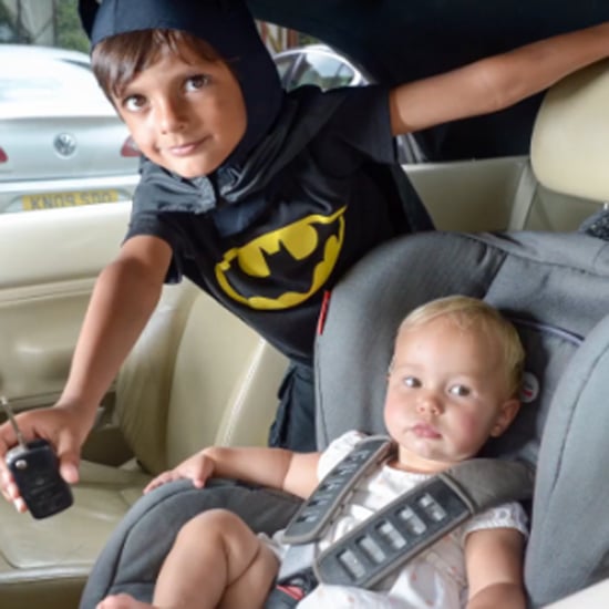 Boy Dressed as Batman Saves Baby Trapped in Car