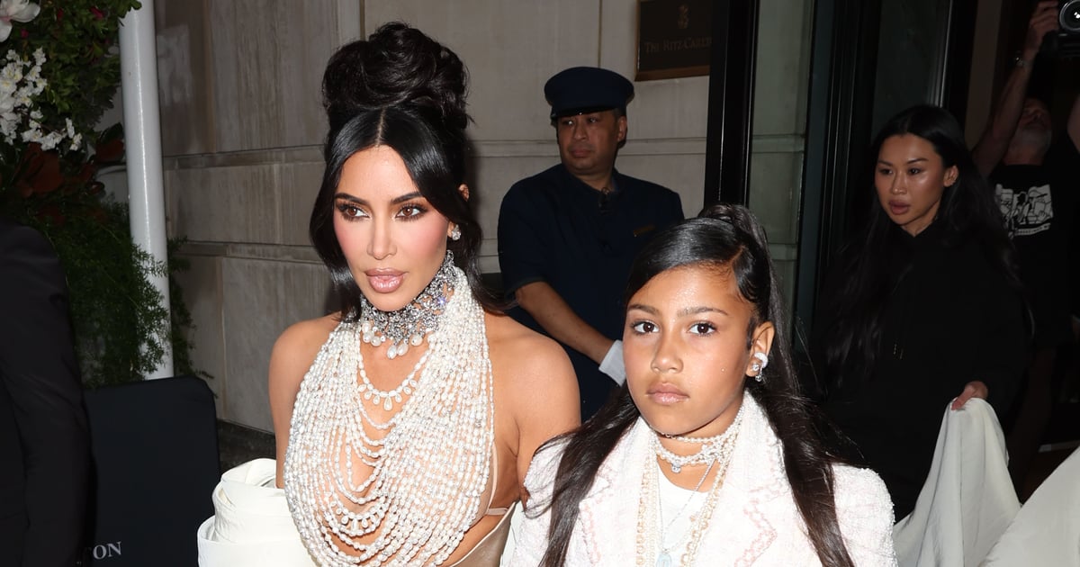 North West Helped Fix Kim Kardashian’s Wardrobe Malfunction Before the