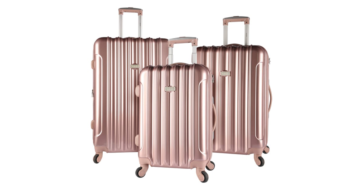 Kensie Expandable Hardside Luggage Set in Rose Gold (200) Rose Gold