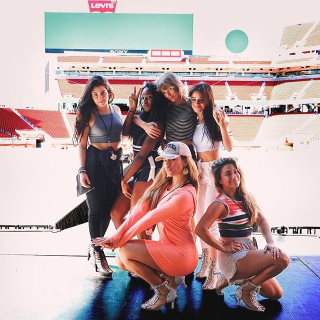 Taylor Swift and Fifth Harmony Perform Together