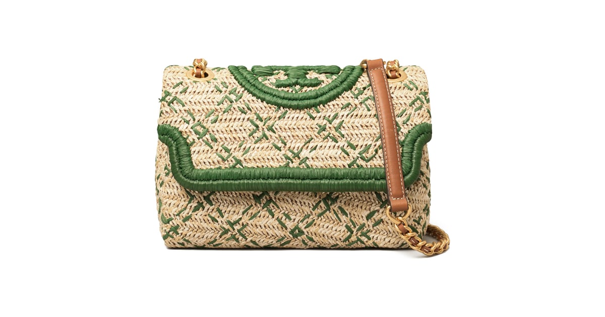 Tory Burch Small Fleming Straw Crossbody Bag Best Deals From