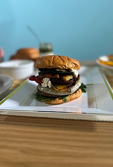 How to Create a Build-Your-Own Burger Spread