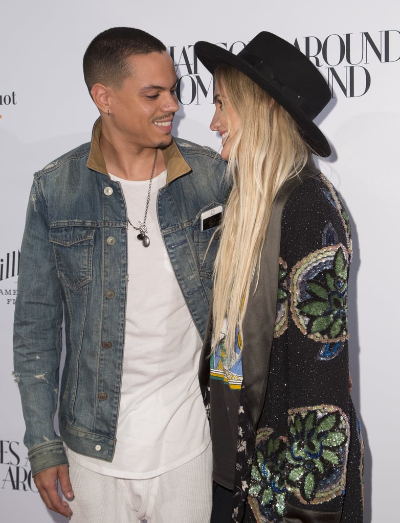 Ashlee Simpson and Evan Ross's Signature Red Carpet Pose