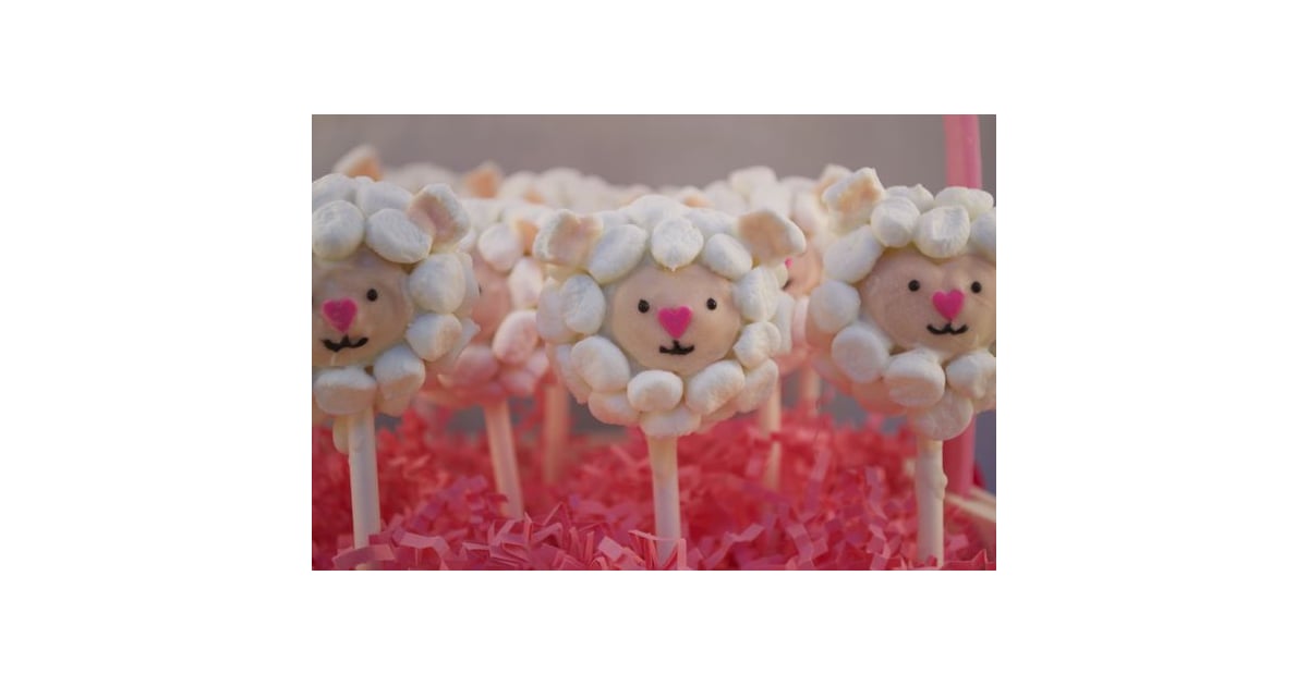 Easter Lamb Cake Pops Easter Cake Pops POPSUGAR Moms Photo 12