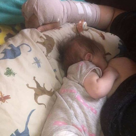 Mom Breastfeeding After a Car Accident