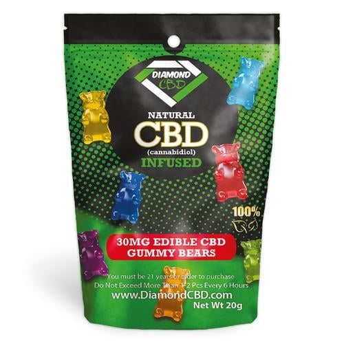 Diamond CBD Infused Gummy Bears