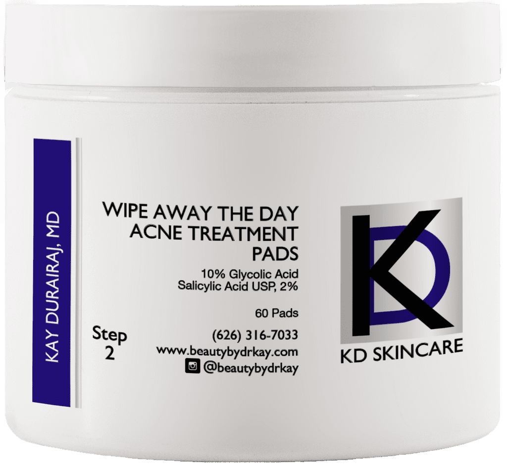 KD Wipe Away the Day Acne Treatment Pads