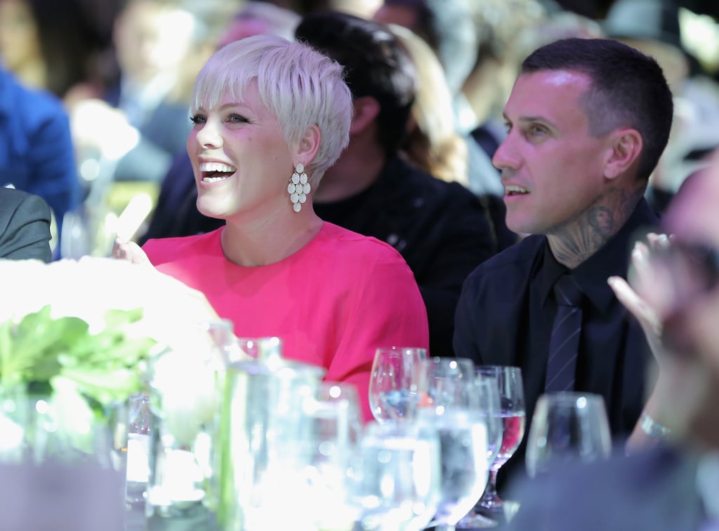 Pink and Carey Hart Red Carpet PDA May 2015