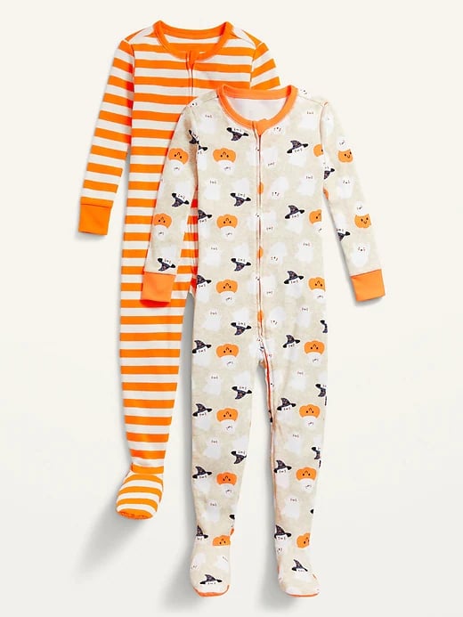 Old Navy Unisex 2-Pack Footie Pajama One-Piece For Toddler and Baby