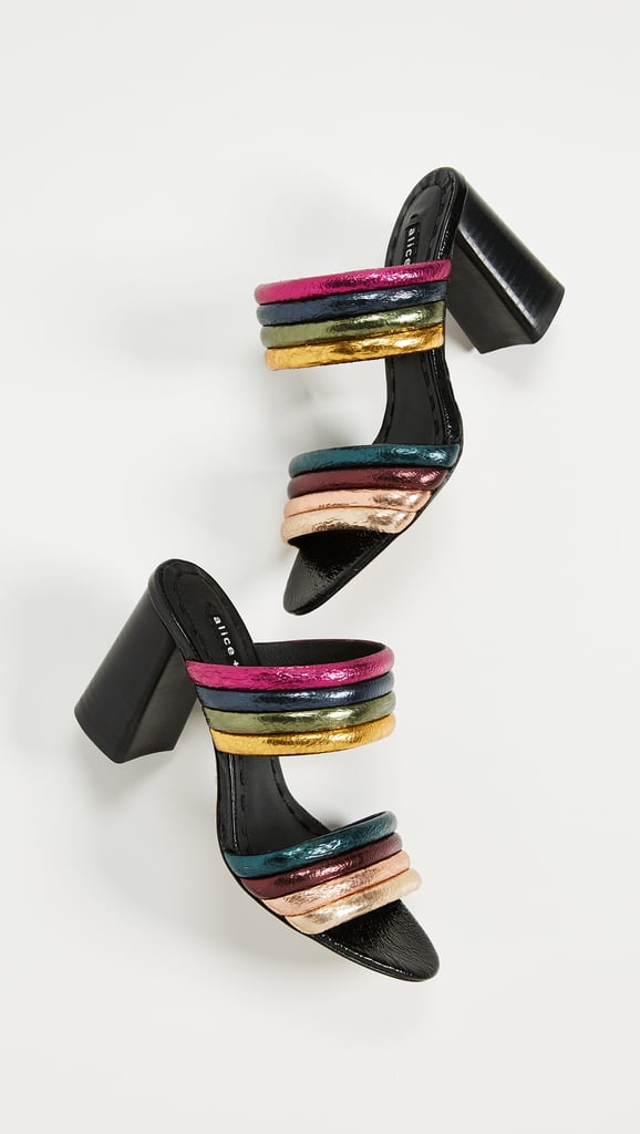 Alice + Olivia Lori Double Strap Sandals