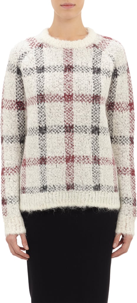sweaters with plaid shirts