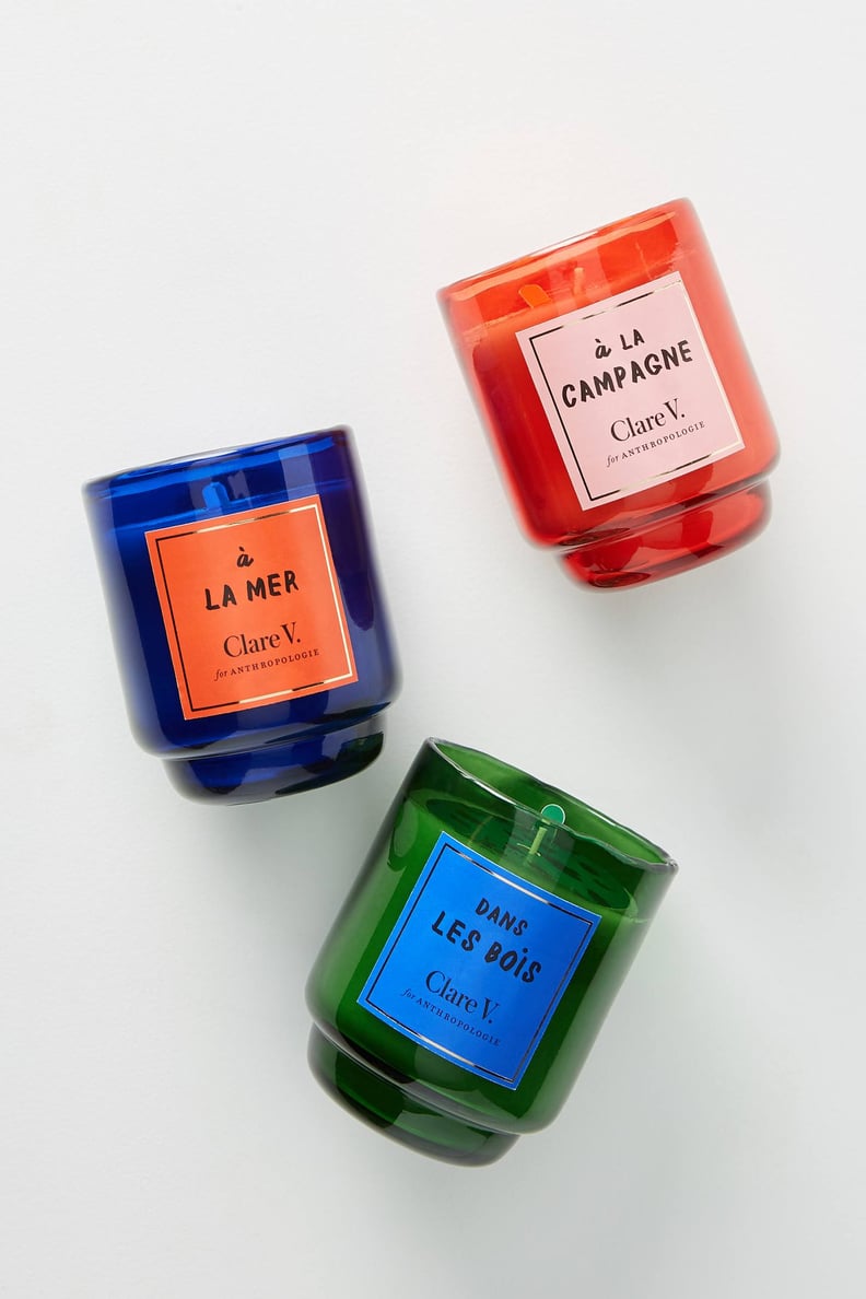 Clare V. for Anthropologie Maisonette Glass Candle