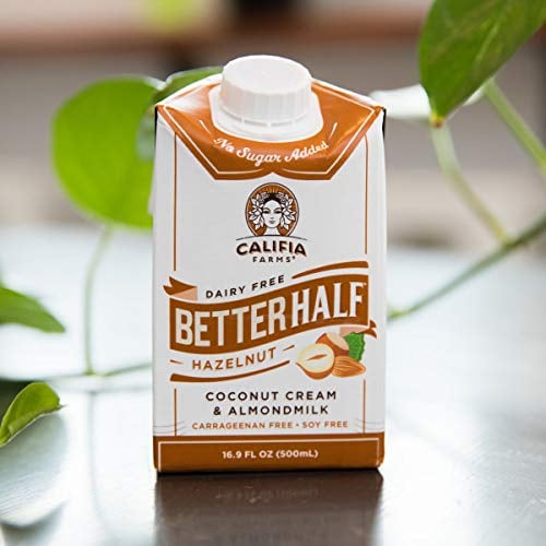 Califia Farms Hazelnut Better Half Coffee Creamer Best Low Carb Coffee Creamers Popsugar Fitness Photo 2