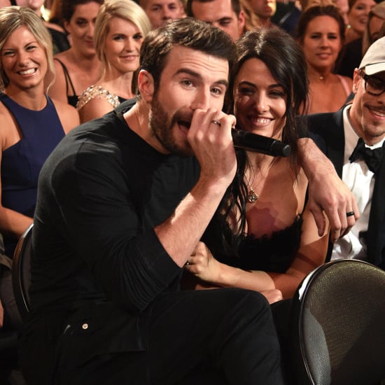 Sam Hunt and Hannah Lee Fowler at the 2017 ACM Awards