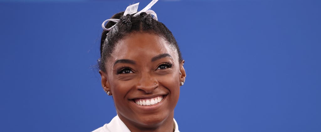 Simone Biles Visits Famous High School Musical Campus